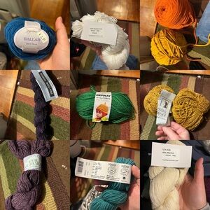 Yarn bundle - mostly natural fibers